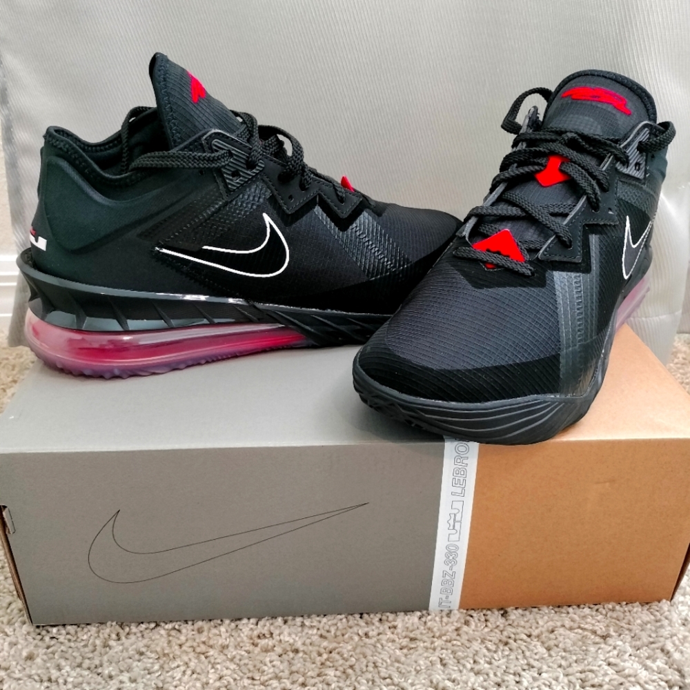 Lebron XVIII Low tennis shoes size 10
